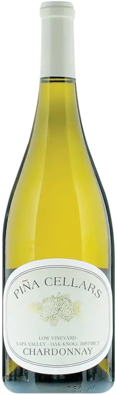 Pina Napa Valley Low Vineyard Chardonnay 2019 Front Bottle Shot