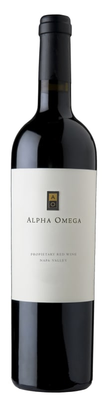 Alpha Omega Proprietary Red 2022 Front Bottle Shot