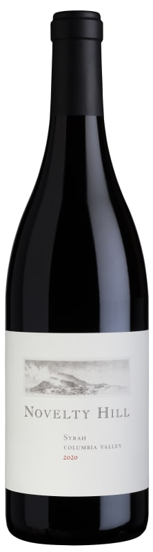 Novelty Hill Syrah 2020 Front Bottle Shot