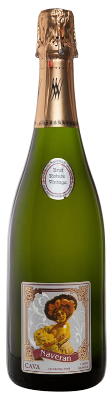 Bodegas Naveran Brut Nature Cava 2022 Front Bottle Shot