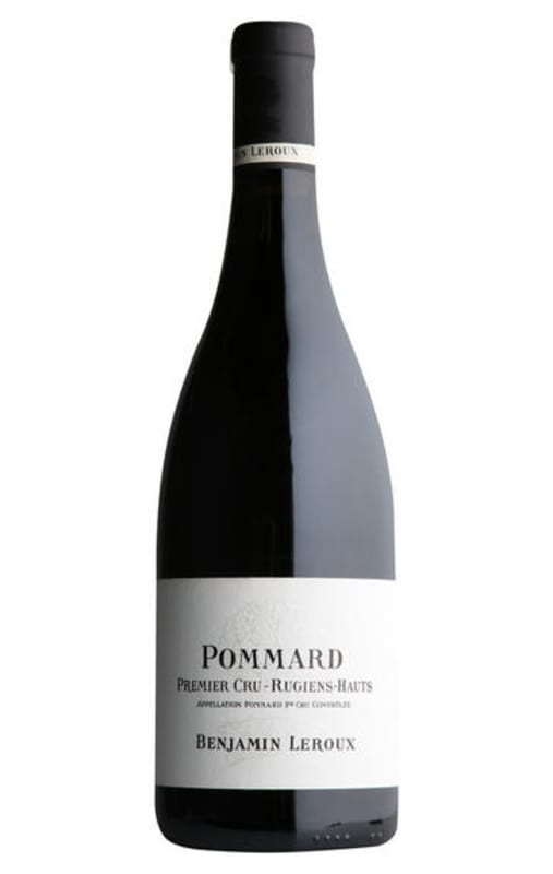 Benjamin Leroux Pommard Rugiens Haut Premier Cru 2016 Front Bottle Shot