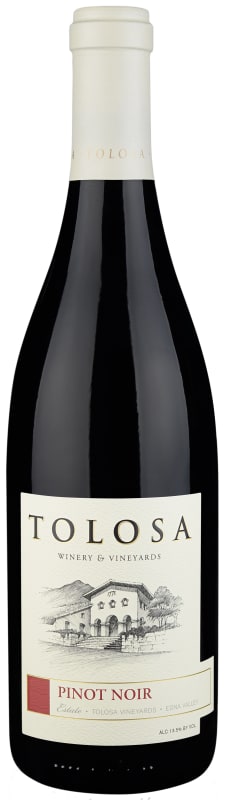 Tolosa Winery Estate Pinot Noir 2013 Front Bottle Shot