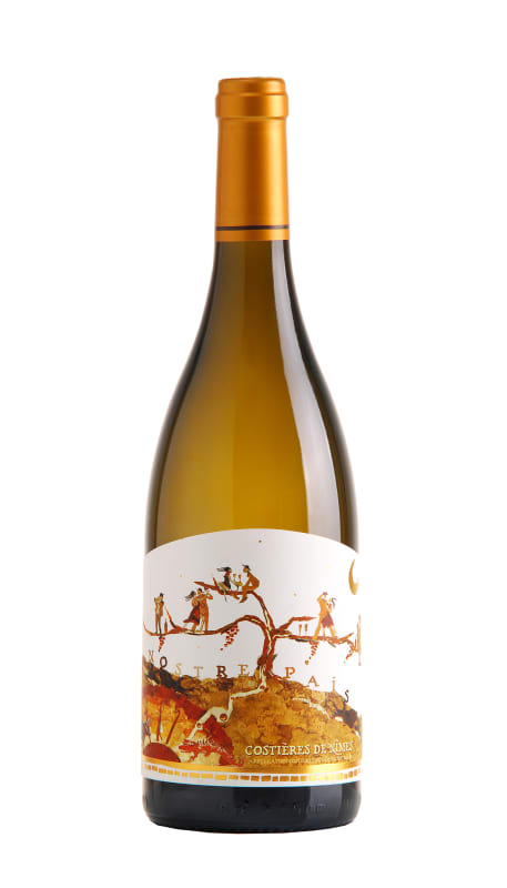 Domaine Gassier Costieres de Nimes Nostre Pais White 2017 Front Bottle Shot