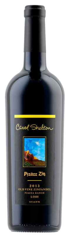 Carol Shelton Pizazz Zinfandel 2013 Front Bottle Shot