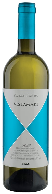 Gaja Ca'Marcanda Vistamare 2021 Front Bottle Shot
