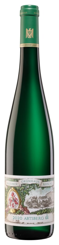 Maximin Grunhaus Abtsberg Riesling Grosses Gewachs 2020 Front Bottle Shot