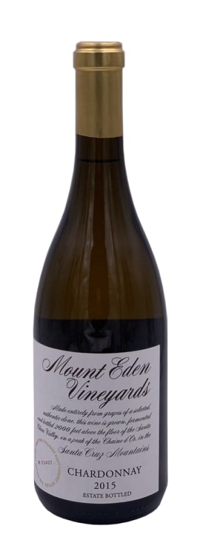 Mount Eden Vineyards Estate Chardonnay (1.5 Liter Magnum) 2015 Front Bottle Shot