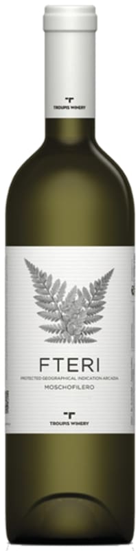Troupis Winery Fteri Moschofilero 2018 Front Bottle Shot