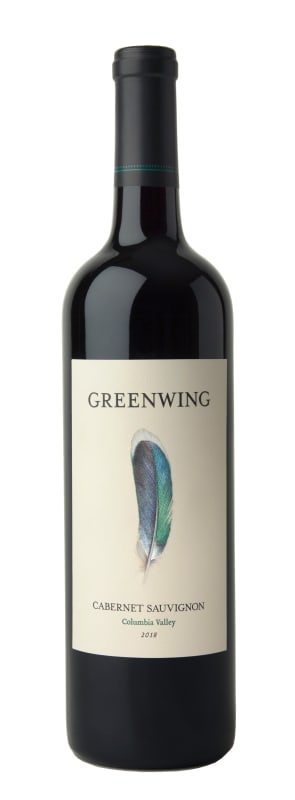 Greenwing Cabernet Sauvignon 2018 Front Bottle Shot