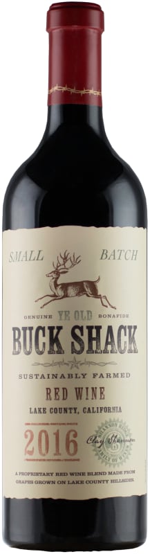 Shannon Ridge Buck Shack Red 2016 Front Bottle Shot