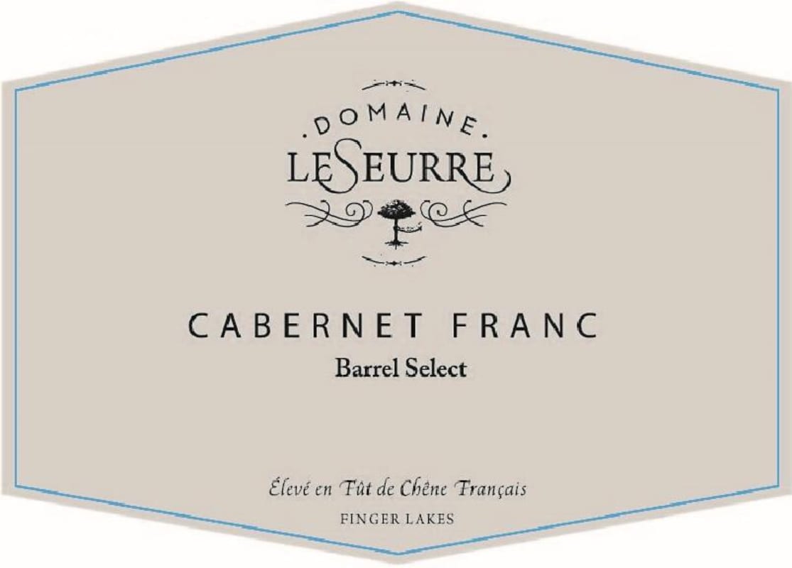 Domaine LeSeurre Barrel Select Cabernet Franc 2016 Front Label