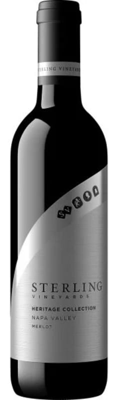 Sterling Heritage Collection Napa Merlot 2019 Front Bottle Shot
