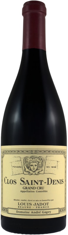 Louis Jadot Clos Saint-Denis Domaine Gagey 2015 Front Bottle Shot