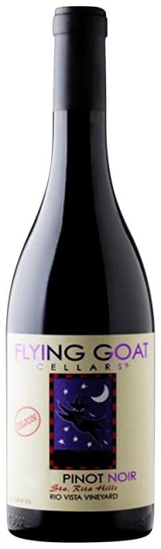Flying Goat Cellars Rio Vista Vineyard Dijon Clone Pinot Noir 2014 Front Bottle Shot