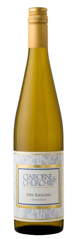 Claiborne & Churchill Dry Riesling 2021 Front Bottle Shot