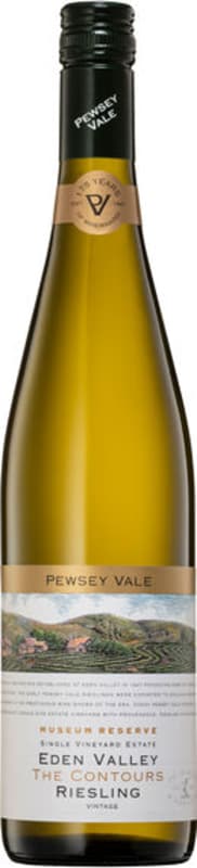 Pewsey Vale Museum Reserve The Contours Riesling 2017 Front Bottle Shot