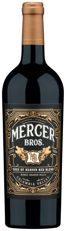 Mercer Bros. Edge of Heaven Red Blend 2018 Front Bottle Shot