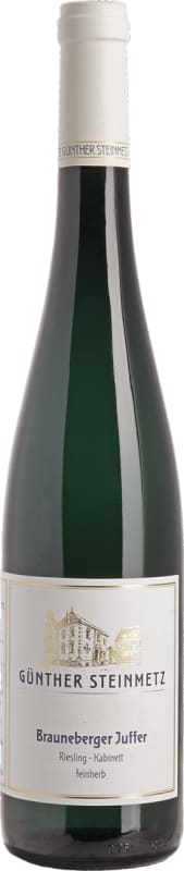 Weingut Gunther Steinmetz Brauenberger Juffer Riesling Kabinett 2017 Front Bottle Shot