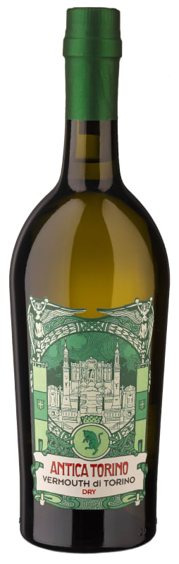Antica Torino Dry Vermouth Front Bottle Shot