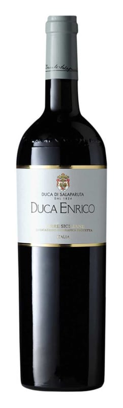 Duca Di Salaparuta Duca Enrico Rosso 2019 Front Bottle Shot