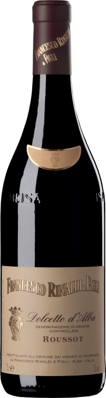 Francesco Rinaldi & Figli Roussot Dolcetto 2023 Front Bottle Shot