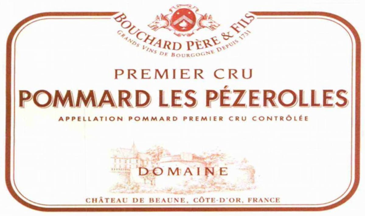 Bouchard Pere & Fils Pommard Les Pezerolles Premier Cru 2010 Front Label