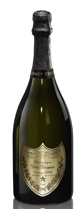 Dom Perignon Chef de Cave Legacy Edition with Gift Box 2008 Front Bottle Shot