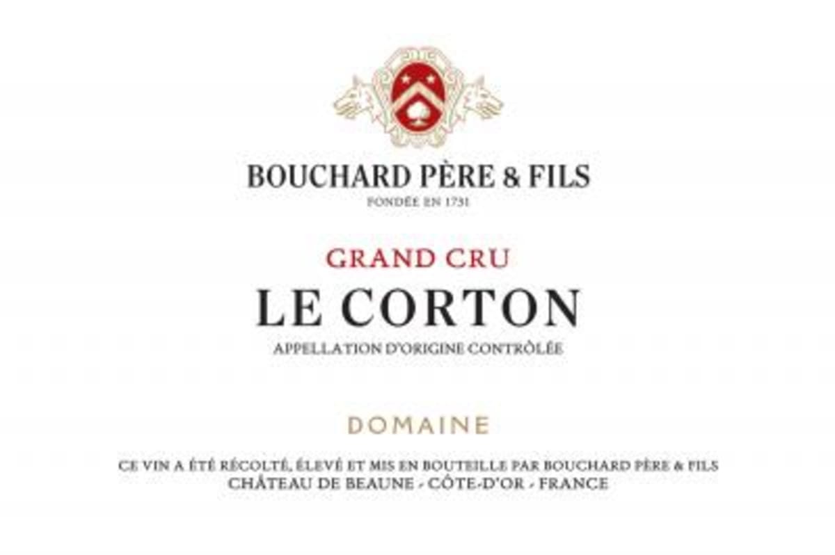 Bouchard Pere & Fils Le Corton Grand Cru (375ML half-bottle) 2019 Front Label