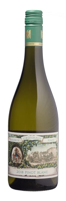 Maximin Grunhaus Pinot Blanc 2018 Front Bottle Shot