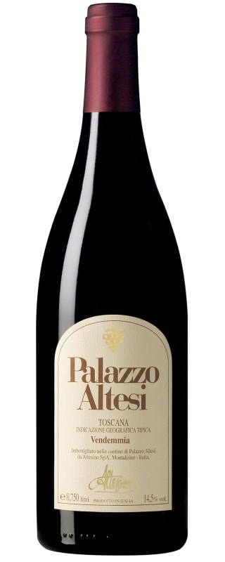 Altesino Palazzo d'Altesi 2012 Front Bottle Shot