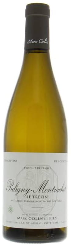 Marc Colin Puligny-Montrachet Le Trezin 2017 Front Bottle Shot