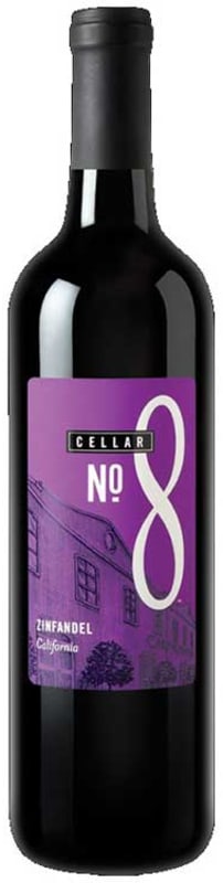 Cellar No. 8 Zinfandel 2013 Front Bottle Shot