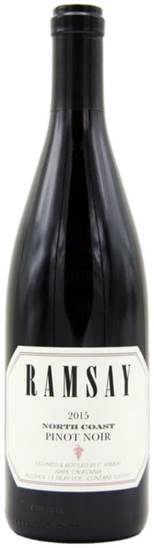 Ramsay Pinot Noir 2015 Front Bottle Shot