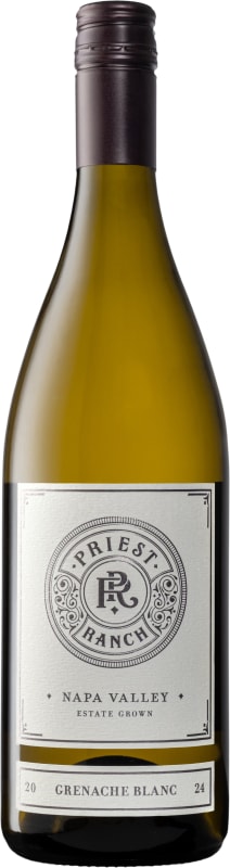 Priest Ranch Grenache Blanc 2024 Front Bottle Shot