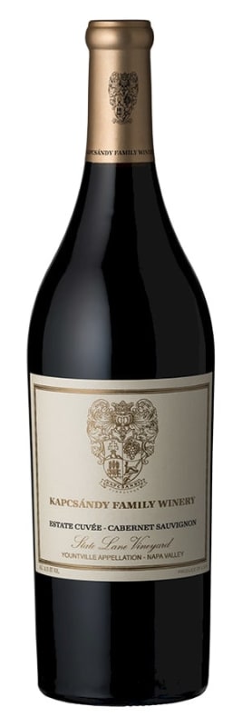 Kapcsandy Family Winery State Lane Vineyard Grand Vin Cabernet Sauvignon 2023 Front Bottle Shot
