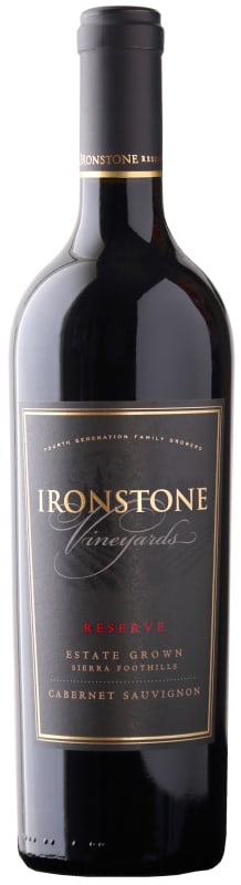 Ironstone Reserve Cabernet Sauvignon 2022 Front Bottle Shot
