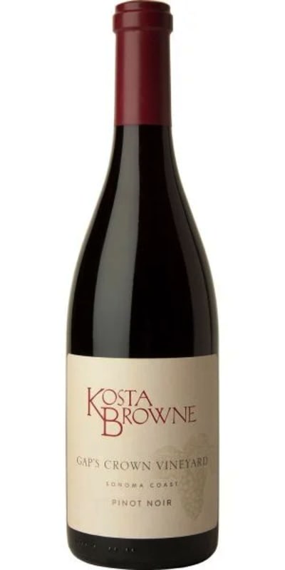 Kosta Browne Gap's Crown Vineyard Pinot Noir 2019 Front Bottle Shot