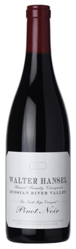 Walter Hansel North Slope Pinot Noir 2016 Front Bottle Shot