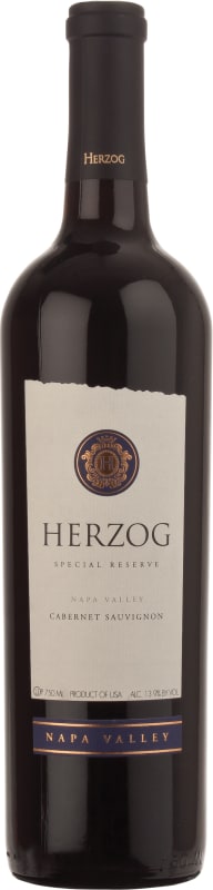 Baron Herzog Napa Valley Special Reserve Cabernet Sauvignon (OU Kosher) 2022 Front Bottle Shot