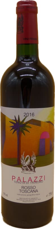 Tenuta di Trinoro Palazzi 2016 Front Bottle Shot