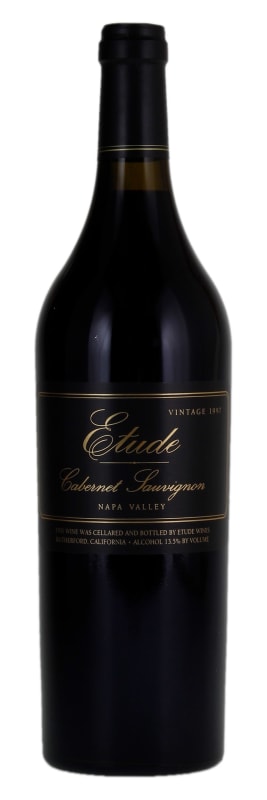 Etude Napa Valley Cabernet Sauvignon 1997 Front Bottle Shot
