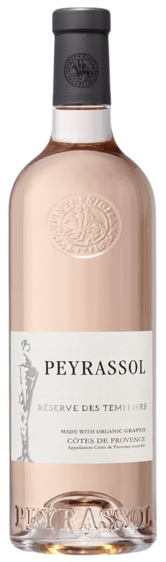 Peyrassol Reserve des Templiers Rose 2022 Front Bottle Shot