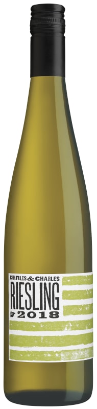 Charles & Charles Riesling 2018 Front Bottle Shot