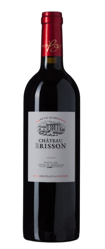 Chateau Brisson 2018 Front Bottle Shot