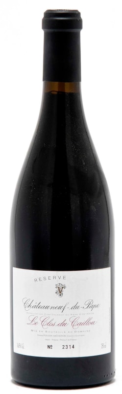 Clos du Caillou Chateauneuf-du-Pape Reserve 2011 Front Bottle Shot