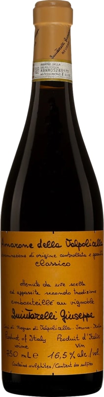 Giuseppe Quintarelli Amarone della Valpolicella Classico 2017 Front Bottle Shot
