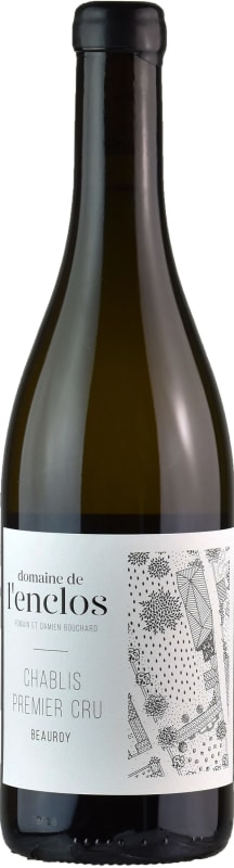 Domaine de l'Enclos Chablis Beauroy Premier Cru 2023 Front Bottle Shot