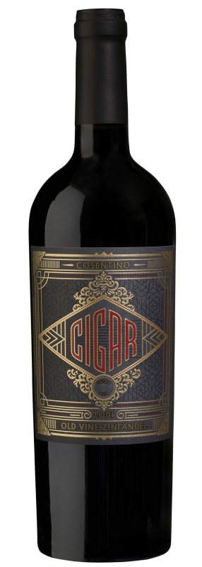 Cigar Old Vine Zinfandel 2017 Front Bottle Shot