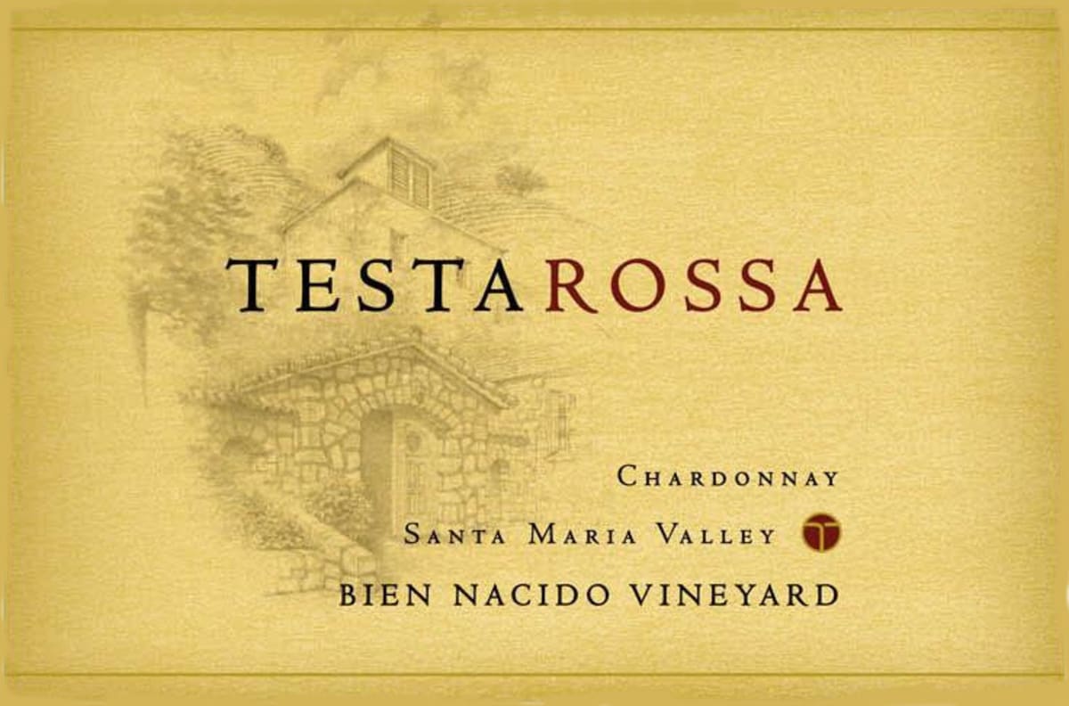 Testarossa Bien Nacido Vineyard Chardonnay 2011 Front Label