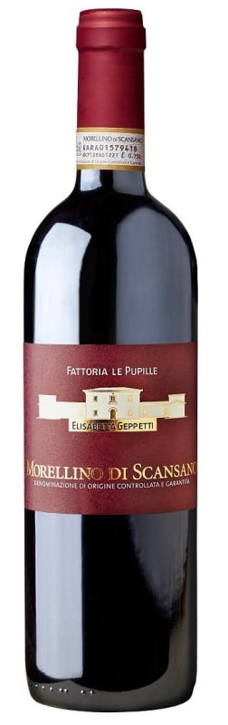 Fattoria Le Pupille Morellino Di Scansano 2021 Front Bottle Shot